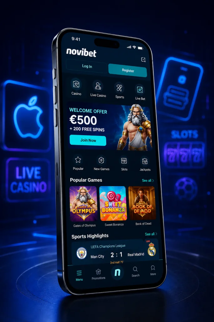 novibet ios app