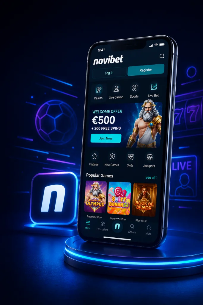novibet mobile app