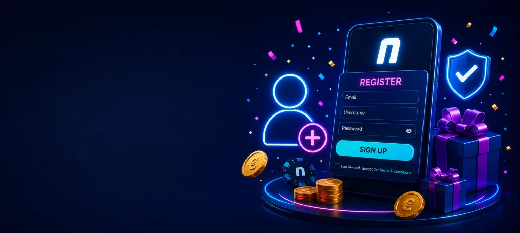 novibet registration banner
