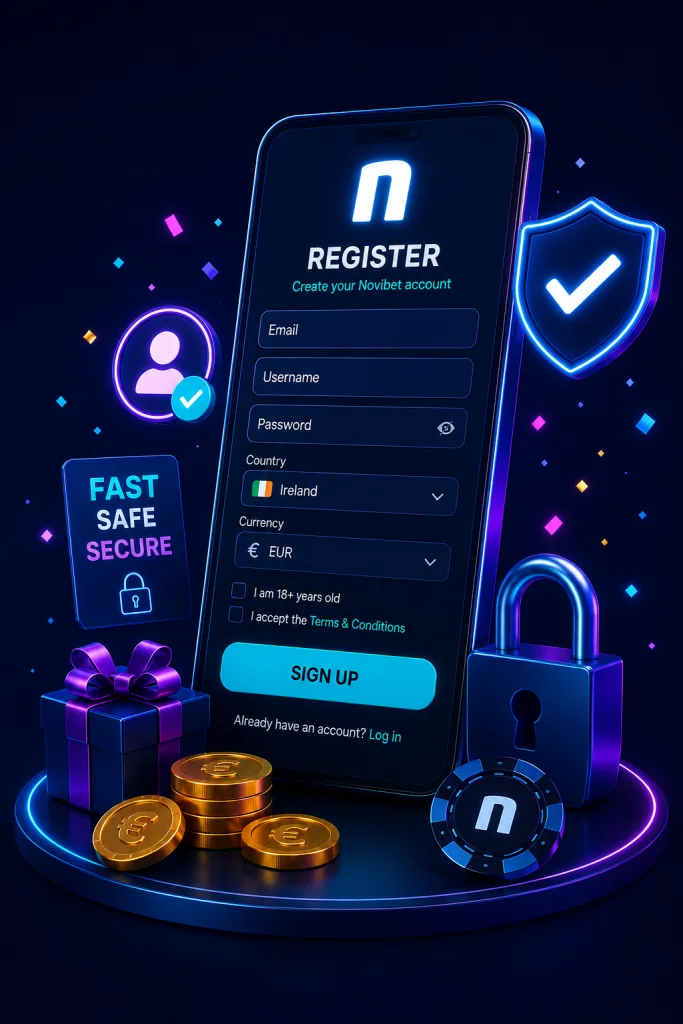 novibet sign up